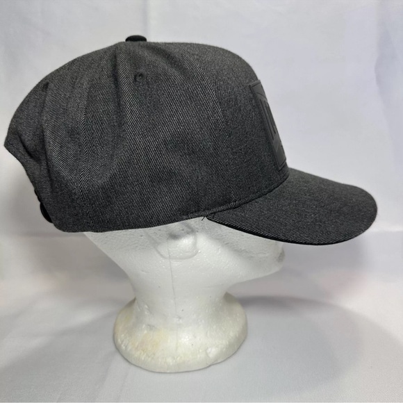 Fox Moto Dark Gray Baseball Hat Created To Destroy Black Patch OSFA SnapBack - Picture 3 of 13